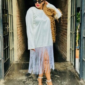 Off-White Fringe dress