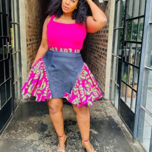 Electric Bloom Skirt