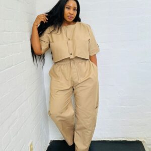 Beige deep pocket set