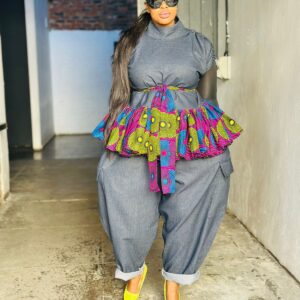 Denim meets tradition set